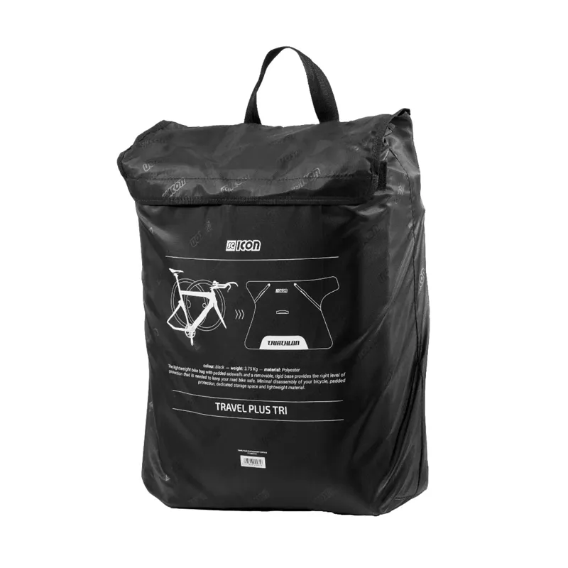 Scicon Sports Soft Travel Plus Triathlon Bike Bag Black-2