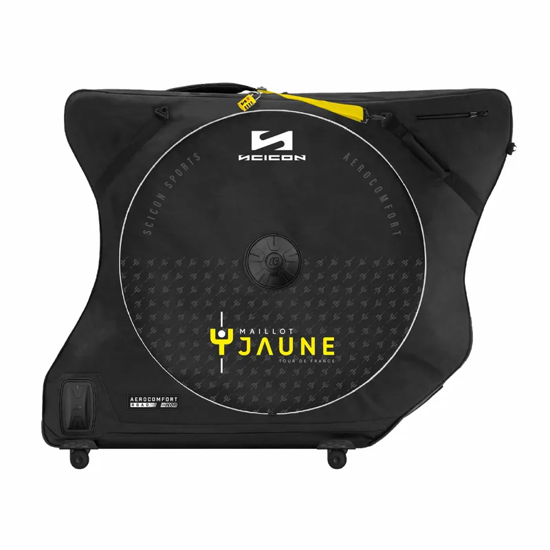Scicon Sports Tour De France Aerocomfort 3.0 Road Bike Travel Bag Yellow