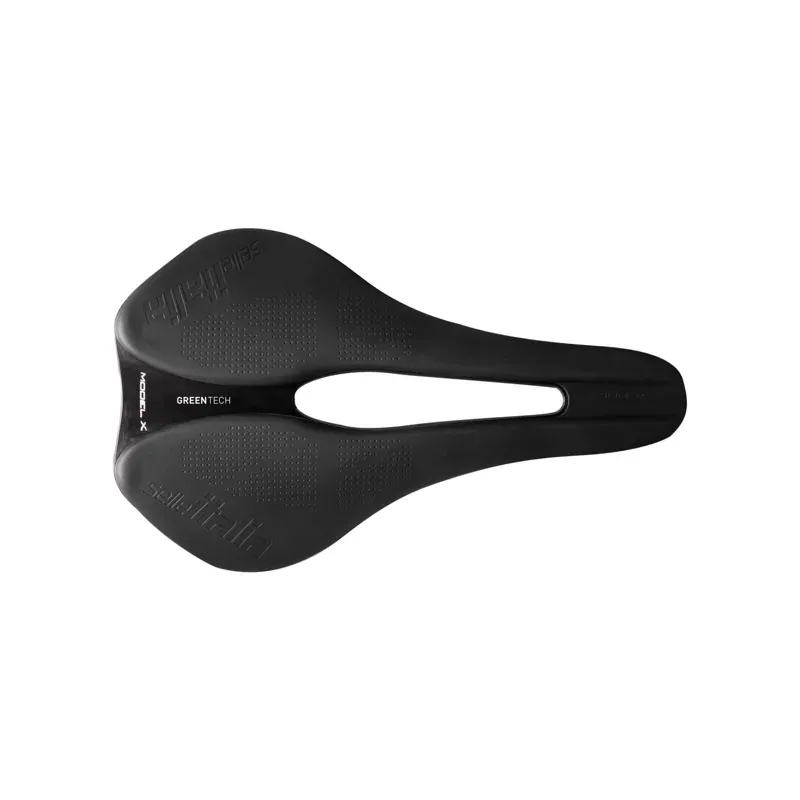 Selle Italia Model X Green Superflow Edition Saddle L3 in Black
