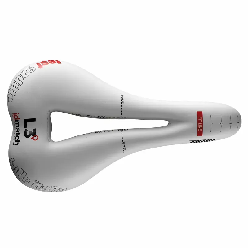 Selle Italia Diva TM Superflow Test L3 Saddle in White