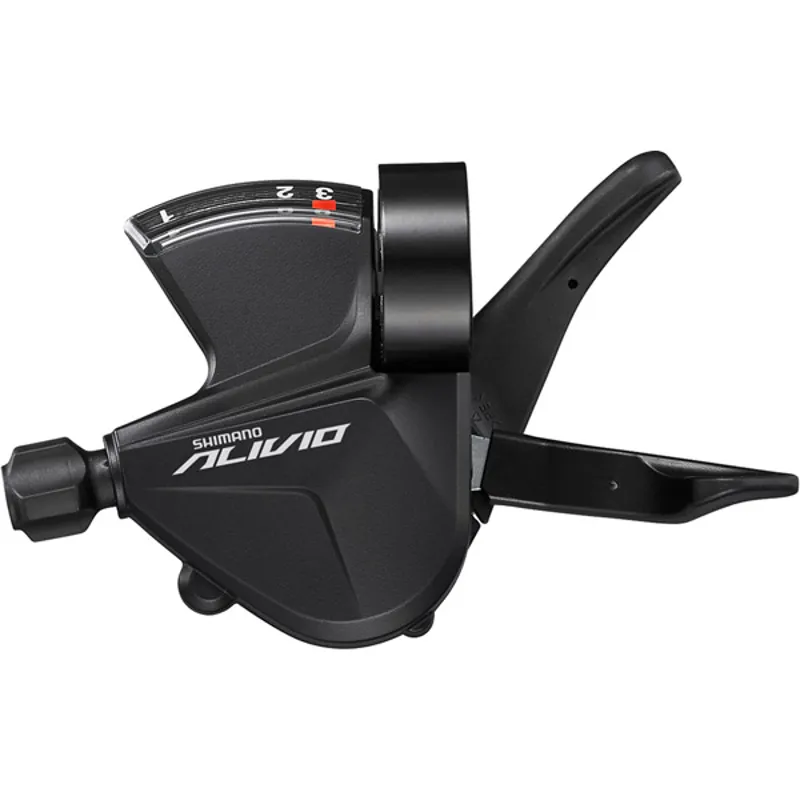 Shimano Alivio Rapidfire Shifter M3100 - 2 Speed Band On - Left Hand - Black-1