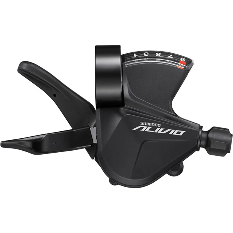 Shimano Alivio Rapidfire Shifter M3100 - 2 Speed Band On - Left Hand - Black-2