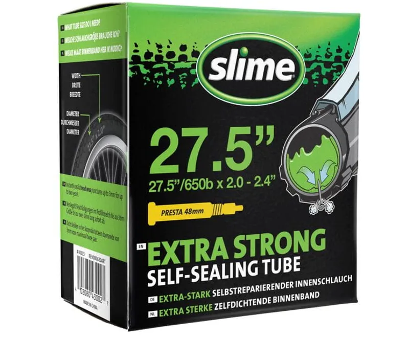 Slime Tube 27.5 X 1.85-2.20 PV Presta Valve
