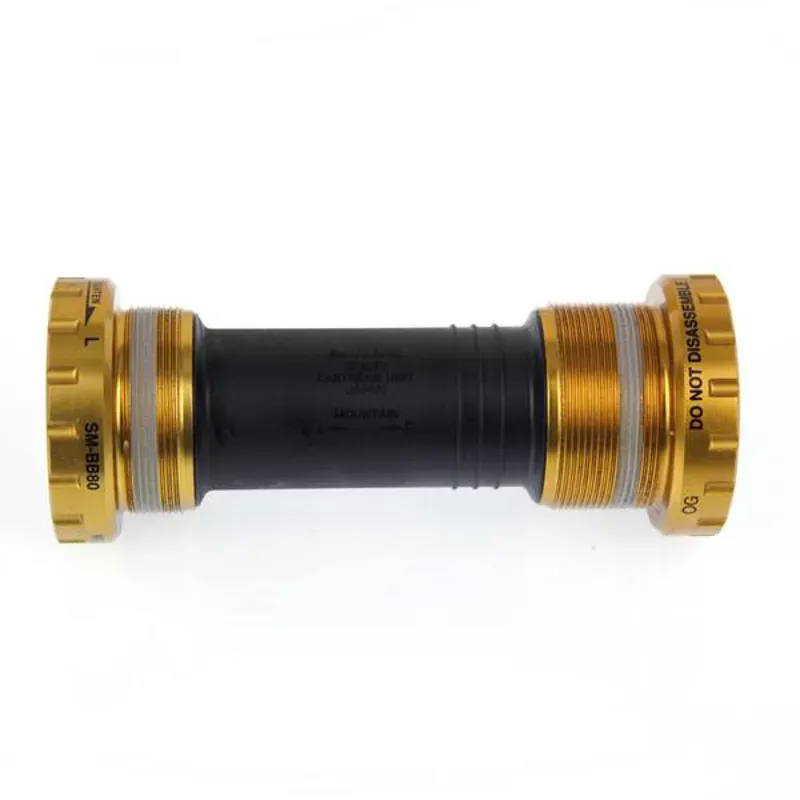 Shimano Saint Bottom Bracket M815 H/Tech II Set 83mm Gold british