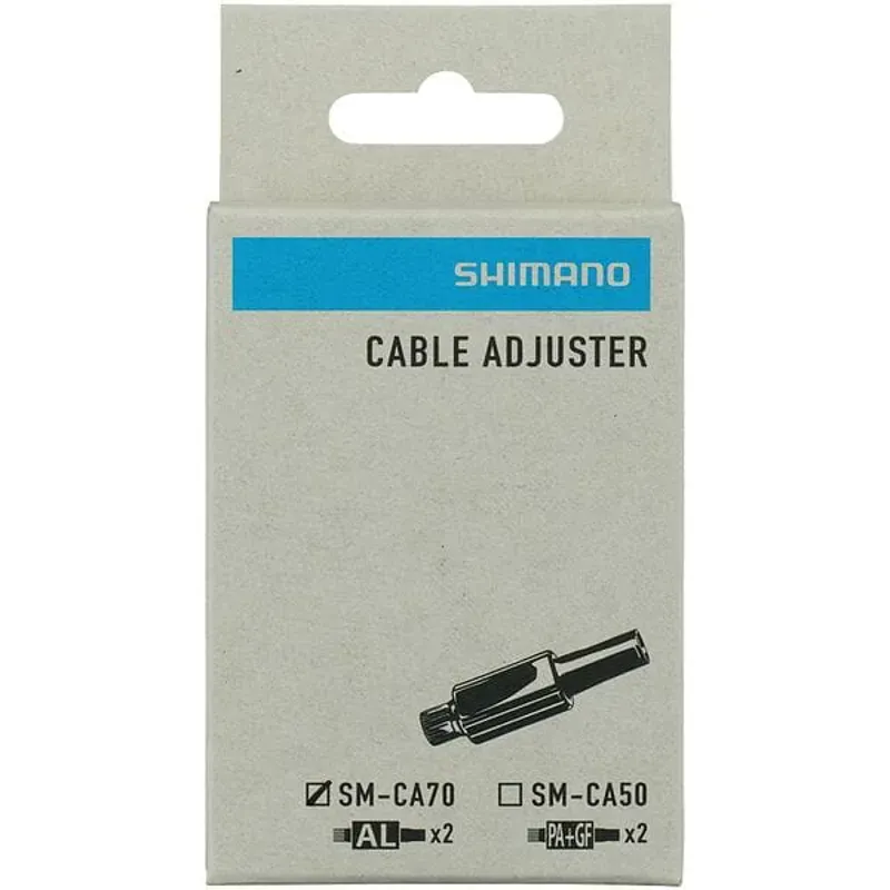Shimano Inline Gear Cable Adjusters in Silver-2