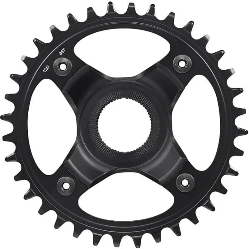 Shimano Steps SM-CRE80-12-B 12-speed 36-tooth 55mm Chainring in Black
