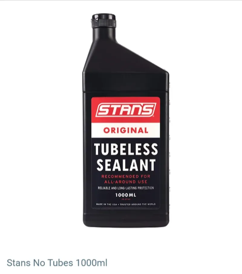 Stan's No Tubes Tyre Sealant - 1000ml - Single Bottle
