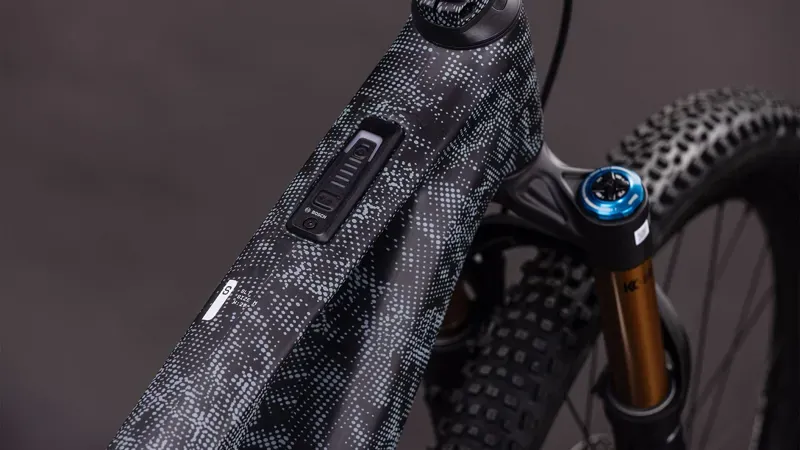 Cube AMS Hybrid one44 c:68x SLT 400x eMountain Bike in Matrix Black-1