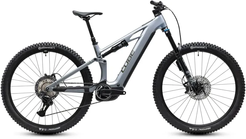 Cube Stereo Hybrid ONE44 HPC SLX Evo 800 eMountain Bike in Slate Grey/Prizm