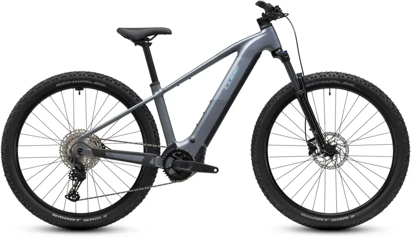 Cube Reaction Hybrid Performance 720 eMountain Bike in Ash Grey/Prism