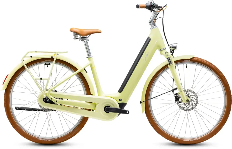Cube Aruba Hybrid 600 Easy Entry eBike in Sunny Day/Brown