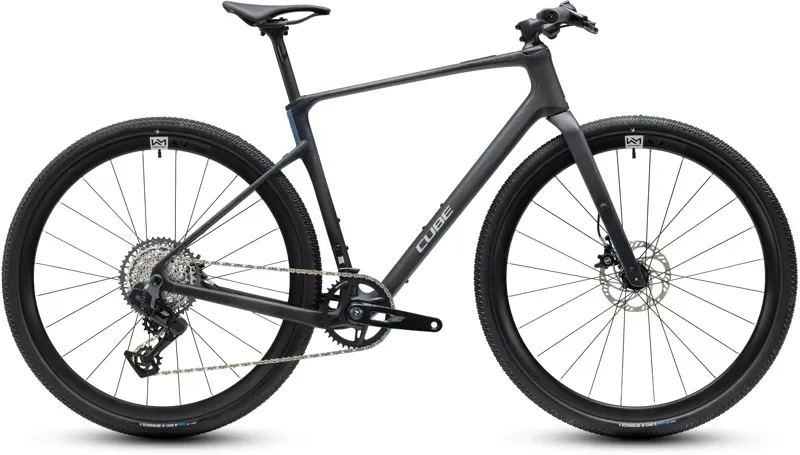 Cube Nulane C:62 SLT Gravel Bike in Onyx Fibre/Grey