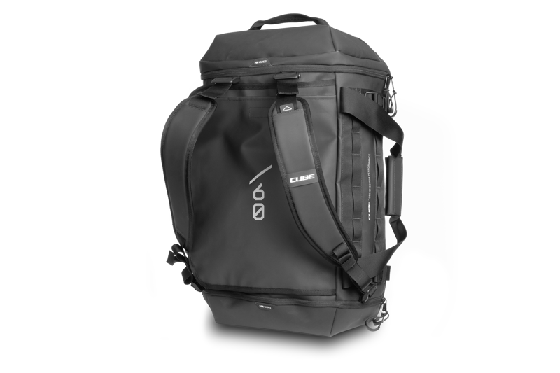 Cube 60-litre Duffle Bag in Black-1
