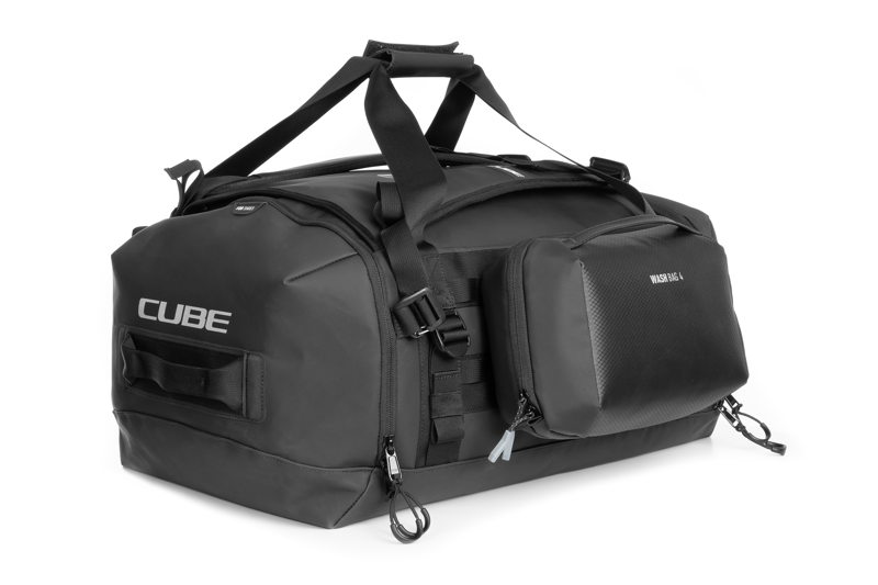 Cube 60-litre Duffle Bag in Black-2
