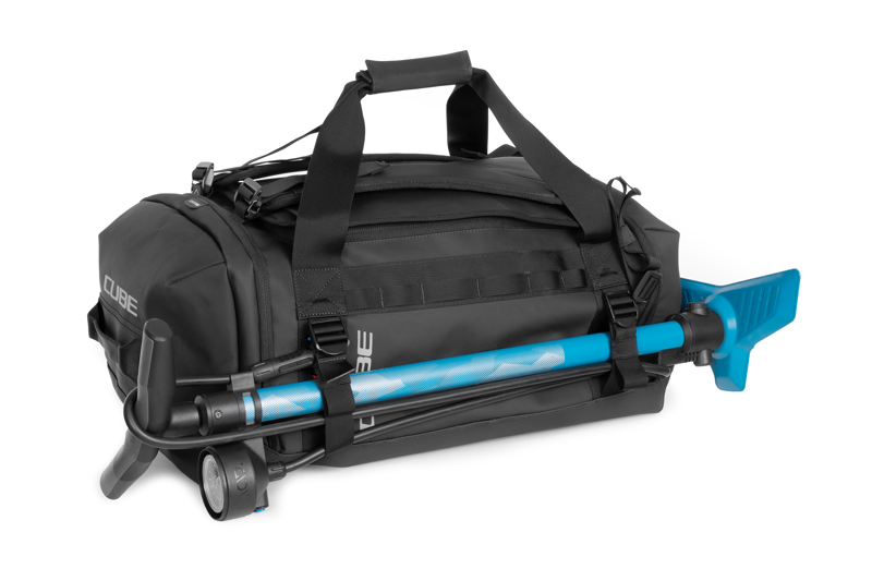 Cube 60-litre Duffle Bag in Black-3