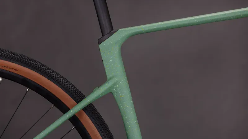 Cube Nulane C:62 SLT Gravel Bike in Green Smoothie/Green-4