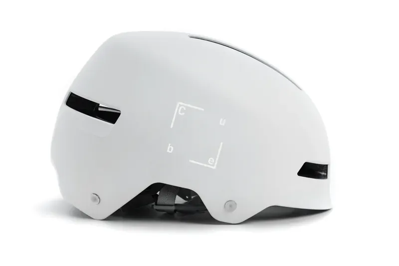 Cube Dirt 2.0 Helmet in White/Grey-1