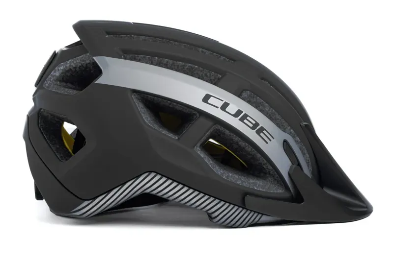 Cube Offpath Helmet in Black/Grey-1