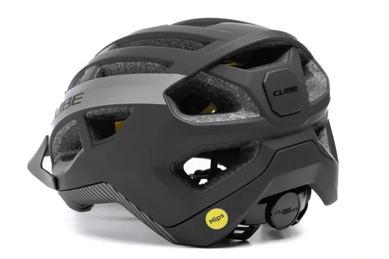 Cube Offpath Helmet in Black/Grey-3