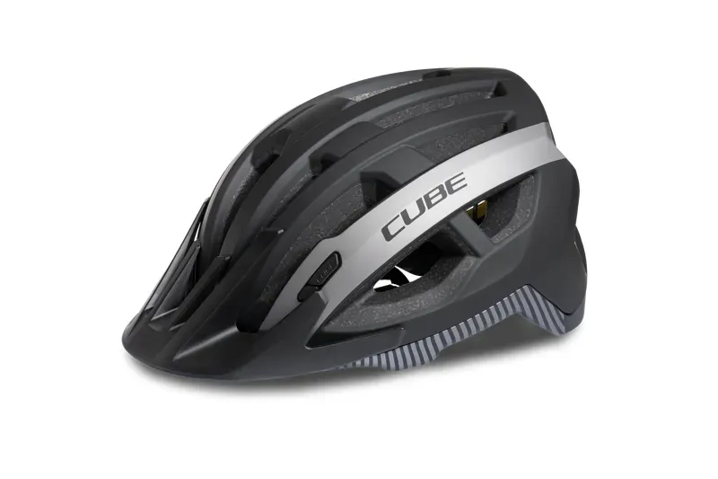 Cube Offpath Helmet in Black/Grey