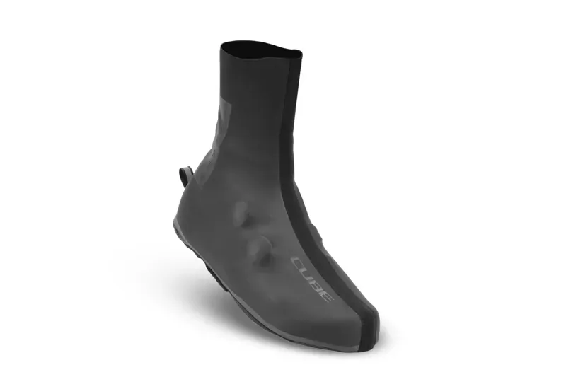 Cube Rain Shoe Cover In Black-2