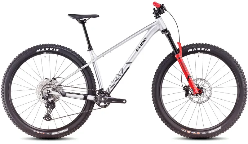 Cube Reaction TM Pro Trail Bike in Rawmetal/Reflect