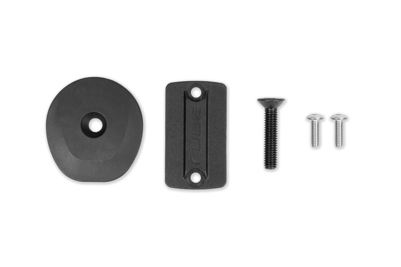 Acid Litening Air/Agree/Crossrace Basebar-Stem-Combi Cap Set in Black