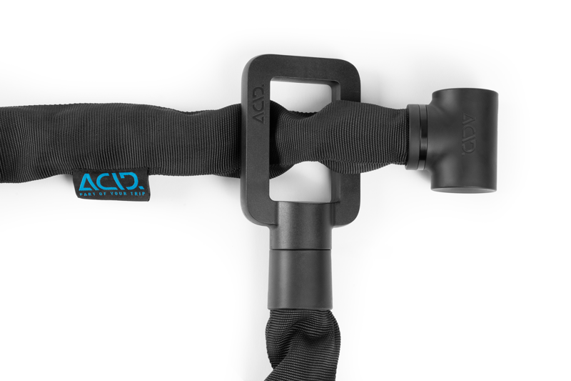 Acid Solid Pro K120 Cargo Chain Lock in Black-1