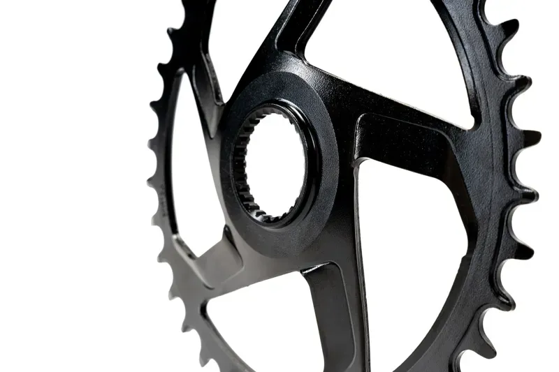 Acid Hybrid HPS CL53 BDU37/31 34-tooth Chainring in Black-2