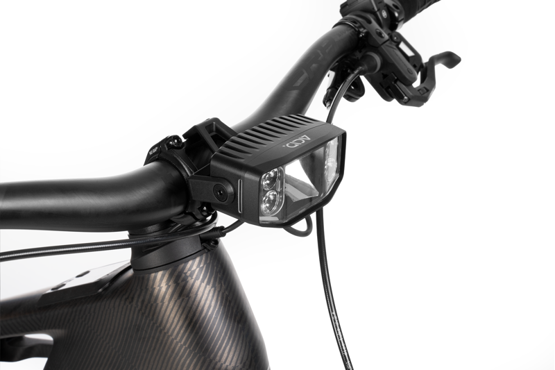 Acid Pro-E 300 Wide HB X-Connect eBike Front Light in Black-2