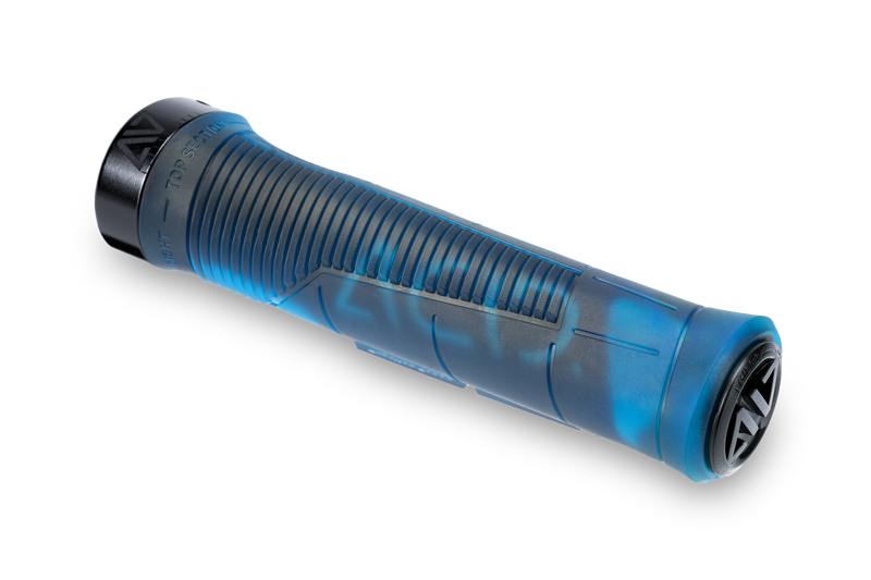 Acid Endure X Actionteam Grips 30.5mm in Translucent Topas Blue-1