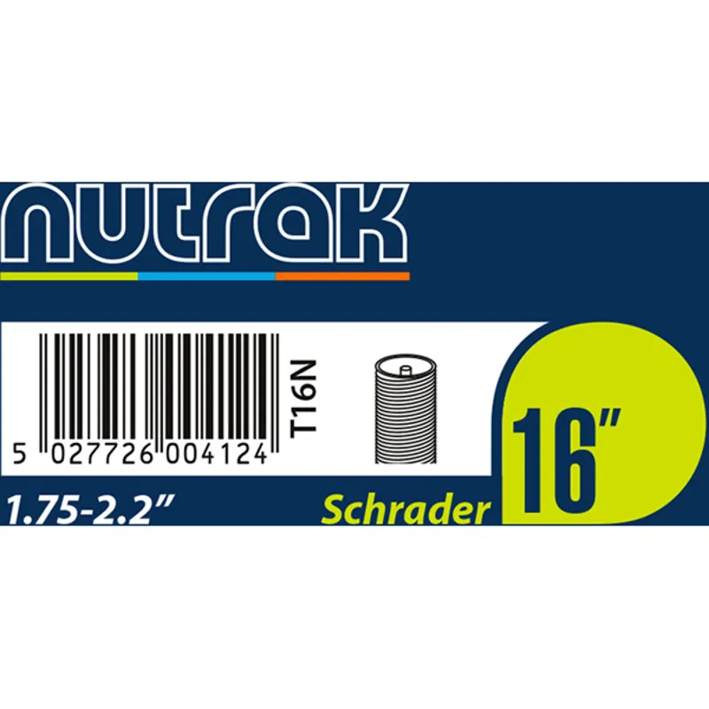 TUBE Nutrak Inner Tube  various sizes Black-5