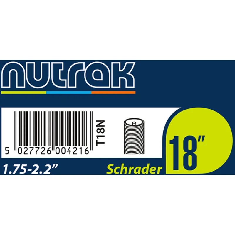 TUBE Nutrak Inner Tube  various sizes Black-7