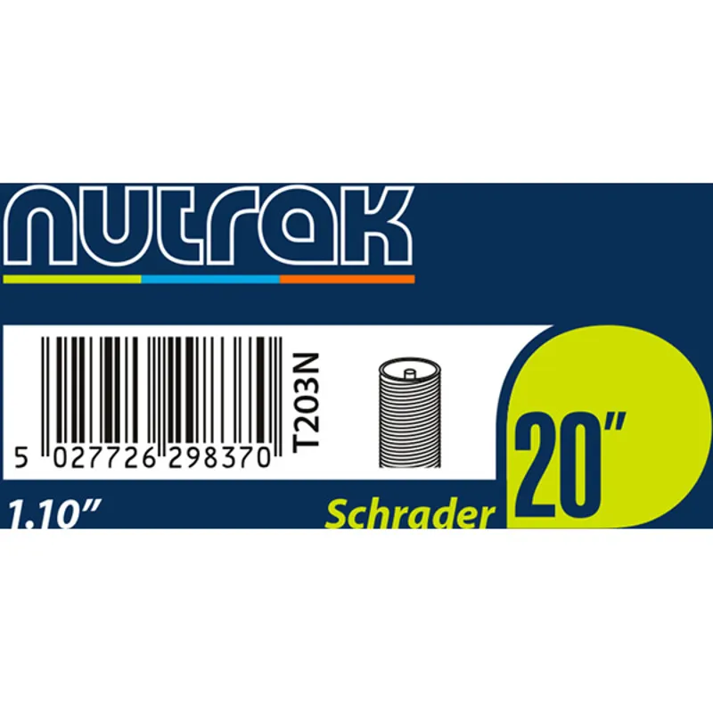 TUBE Nutrak Inner Tube  various sizes Black-8