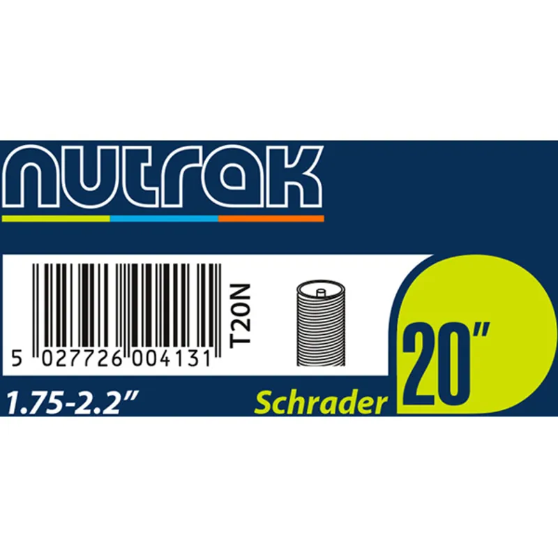 TUBE Nutrak Inner Tube  various sizes Black-9