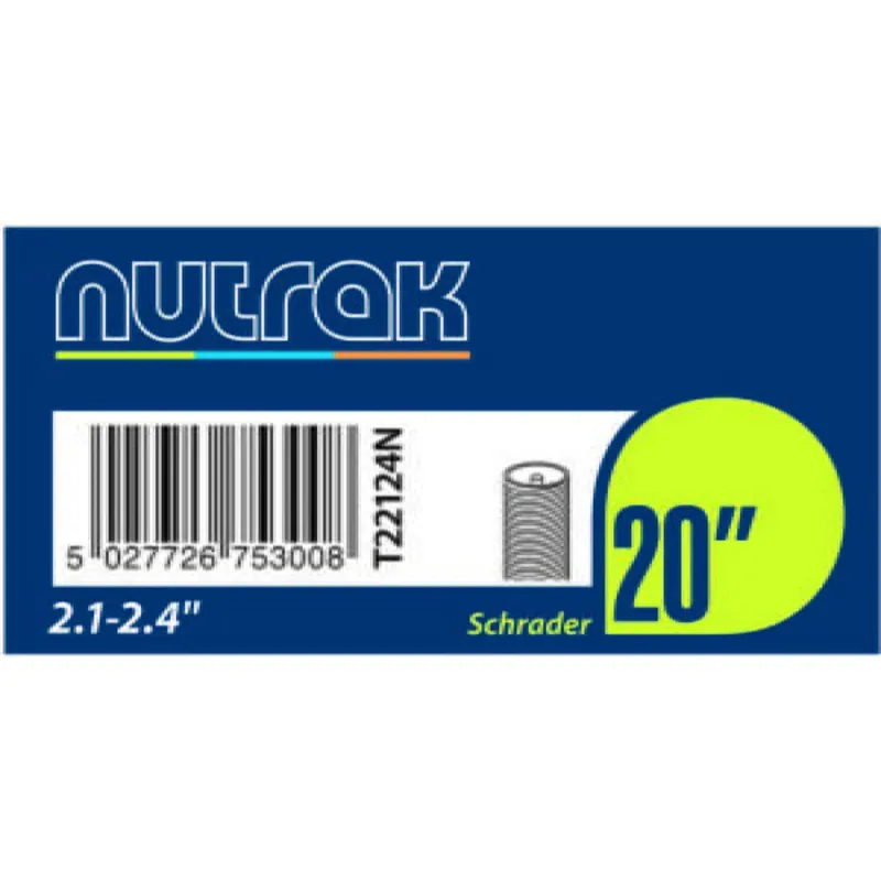 Nutrak Inner Tiube 20inch Black 