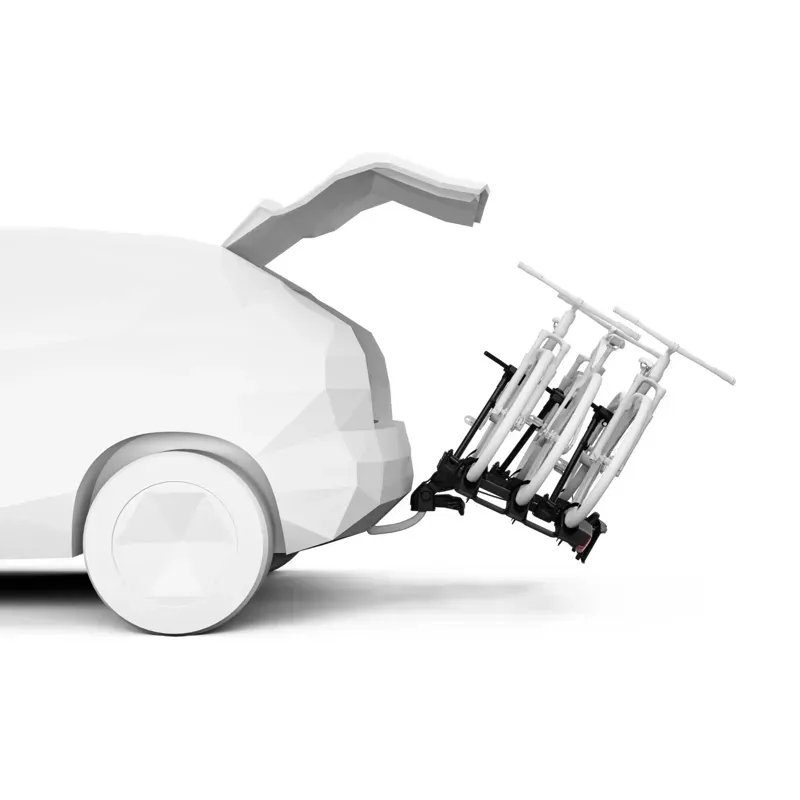 Thule OutPace 3 Bike 13-Pin Towball Carrier in Black/Silver-4