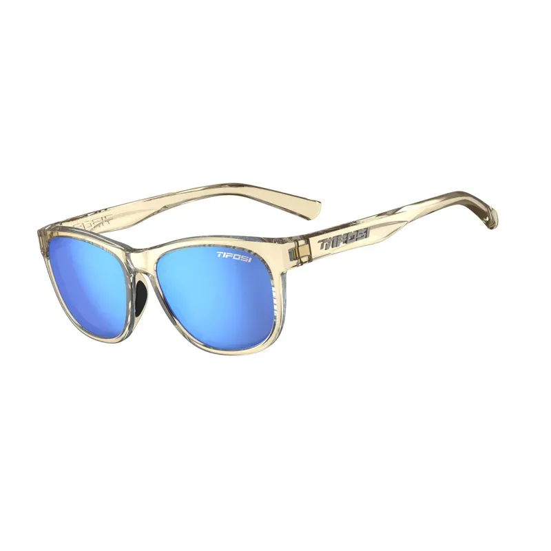 Tifosi Swank Single Lens Sunglasses 2024: GOLDEN RAY/SKY BLUE
