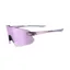 Tifosi Vogel SL Single Lens Sunglasses in Crystal Purple/Violet Mirror