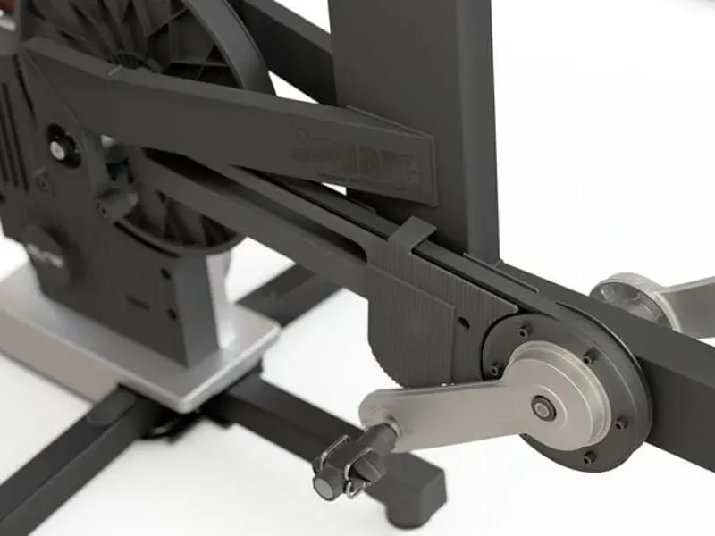 Elite Square Frame Direct Drive Turbo Trainer Black/ Silver one size-1