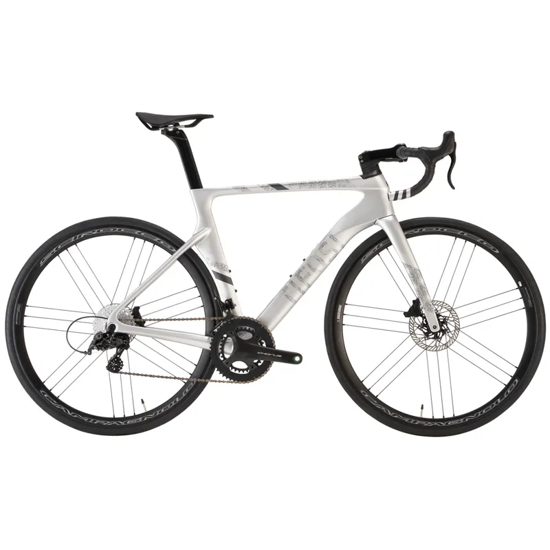Tifosi Auriga Chorus Hydro Bike 12 Speed in Silver with Disc Brakes