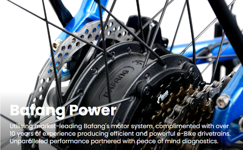 Ebco Urban 2R Electric Bike in Peacock Blue - Medium-4