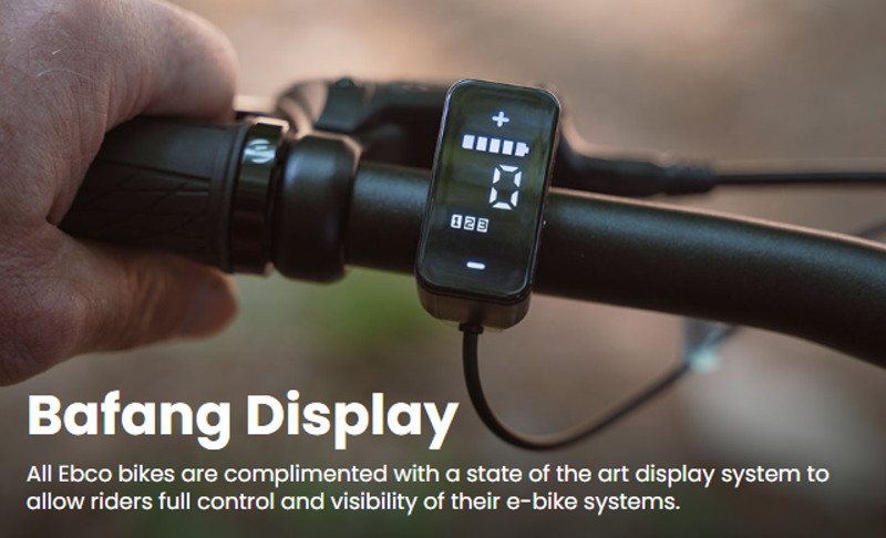 Ebco Urban 2T Electric Bike in Peacock Blue - Small-1