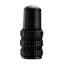 Token Alloy Valve Caps in Black