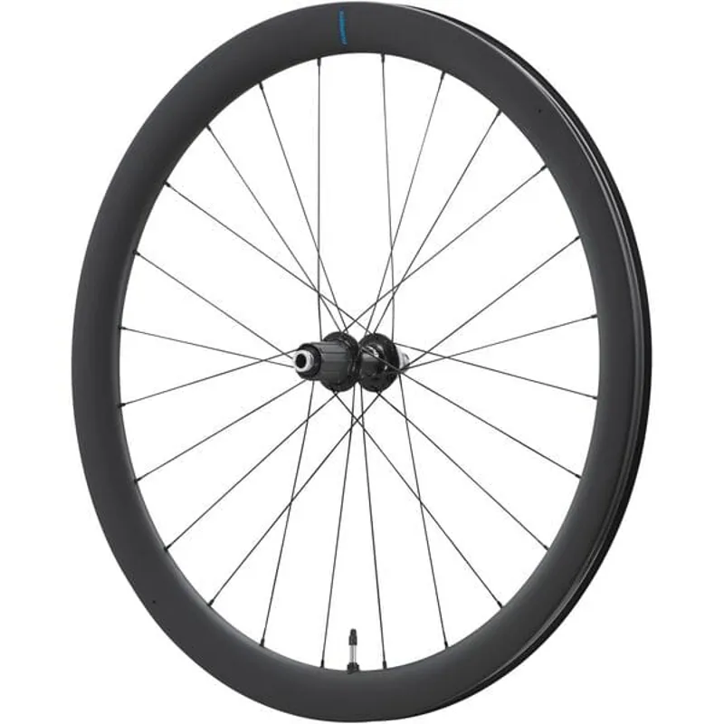 Shimano 105 Rear Wheel RS710 C46 Clinch Disc 12mm Black 700c - tubeless ready