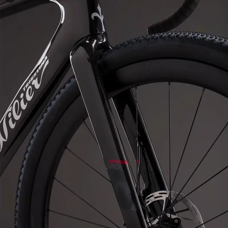 Wilier Rave SLR ID2 Frameset w/F-Bar in Glitch Black-1
