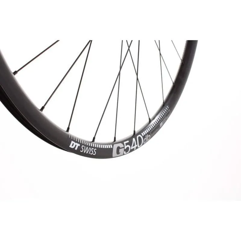 M Part Wheels Gravel Front Wheel DT 370 CL Hub 100x12mm TLR black 27.5-3
