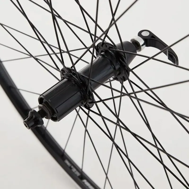 M Part Wheels M:W QR 135mm DW 27.5-inch 36-hole Rear Wheel in Black