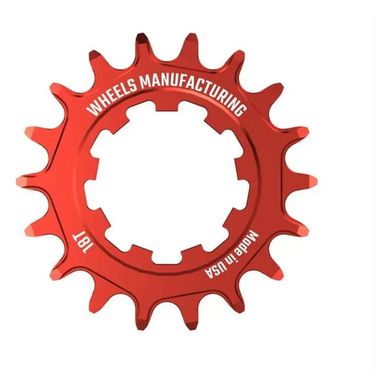 Wheels Manufacturing Solo-XD Single Speed Conversion Kit in Red-1