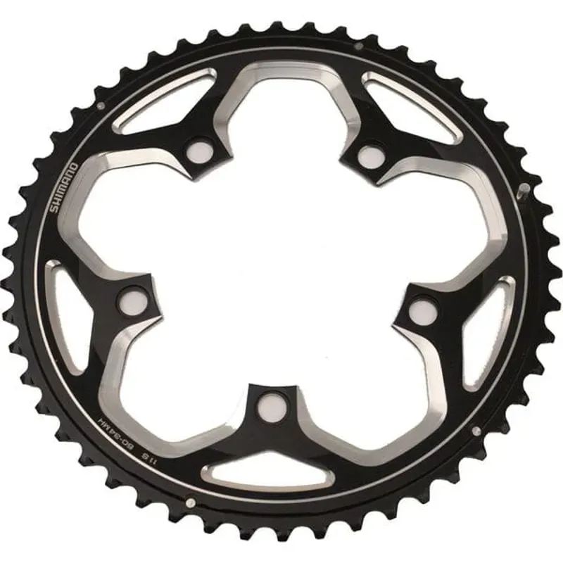 Shimano Road Chainring FCRS500 11spd Outer 50T- MH Black 50 teeth